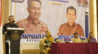 Pj. Bupati Bone Dorong Pembinaan Dan Penguatan Kelembagaan Pemerintah Desa Di Sarasehan Apdesi Kabupaten Bone