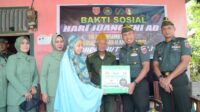Korem 141/Tp Bersama Kodim Bone Persembahkan Bakti Sosial Sembako Dalam Rangka Hari Juang Kartika 2023