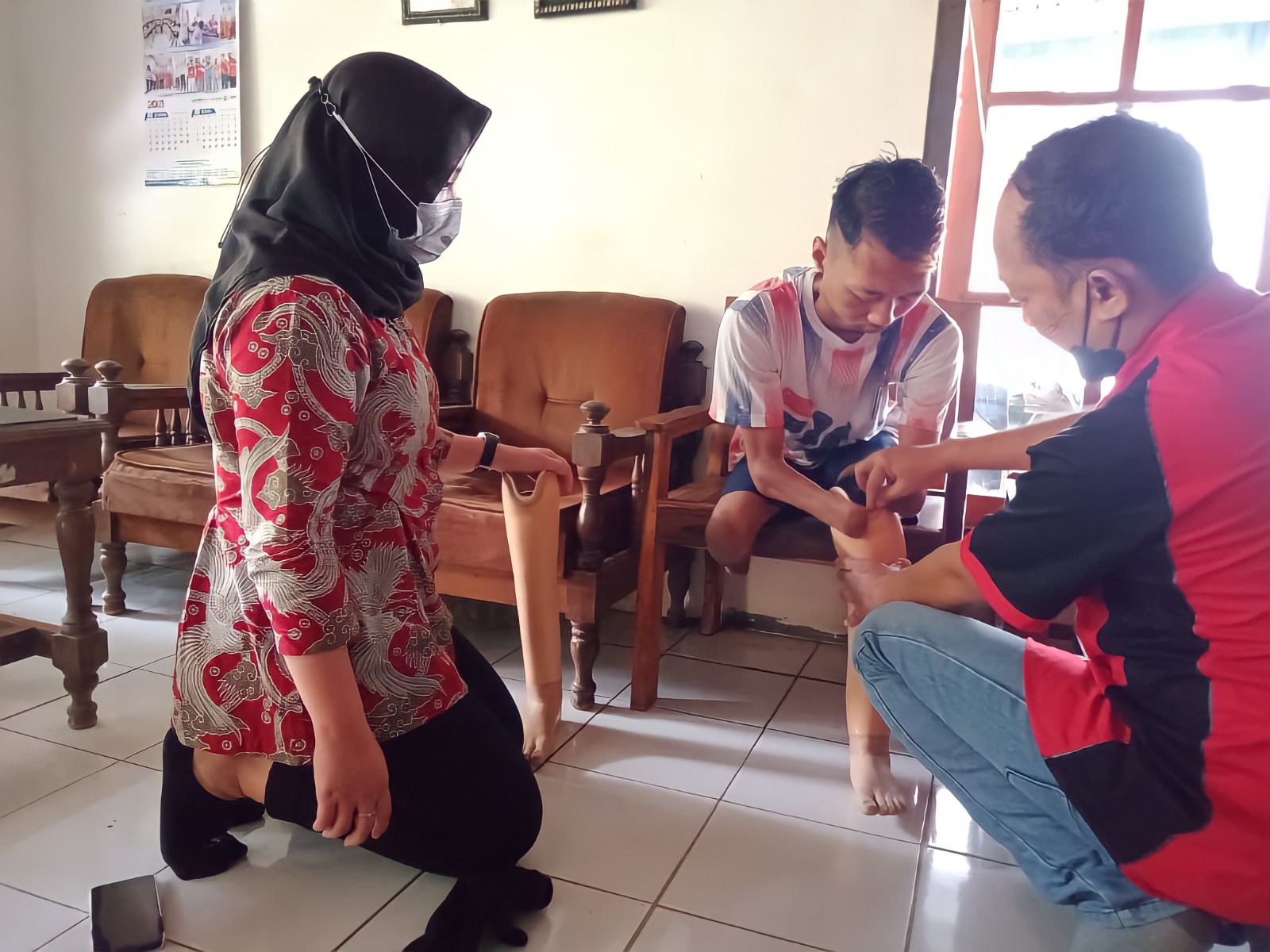Sicepat Ekspres Dan Permaste Salurkan Bantuan Untuk Penyandang Tunanetra_Womanindonesia.co.id