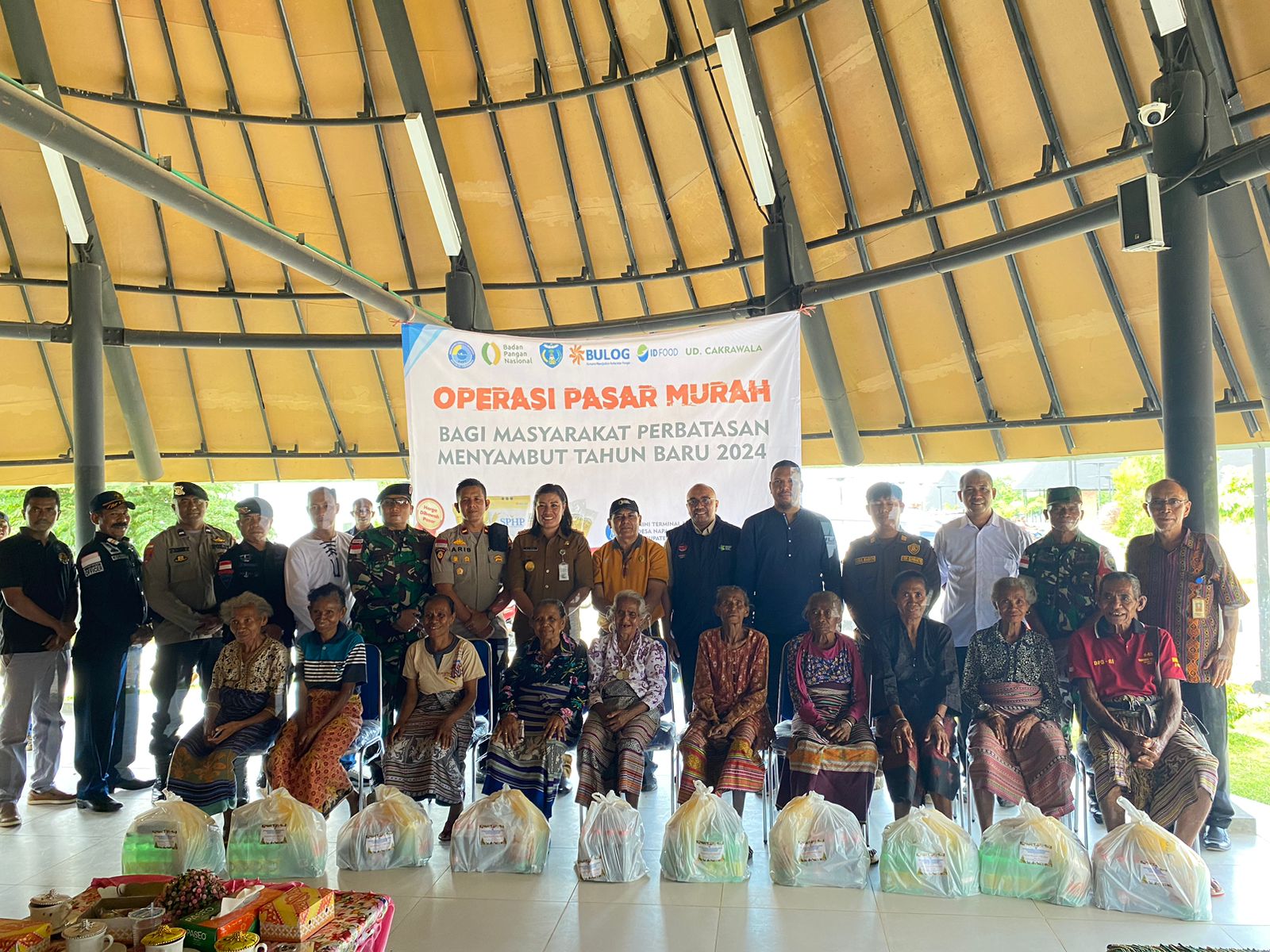 Plbn Napan Gelar Pasar Murah Di Perbatasan Jaga Pasokan Dan Stabilisasi Harga Pangan Jelang 2024