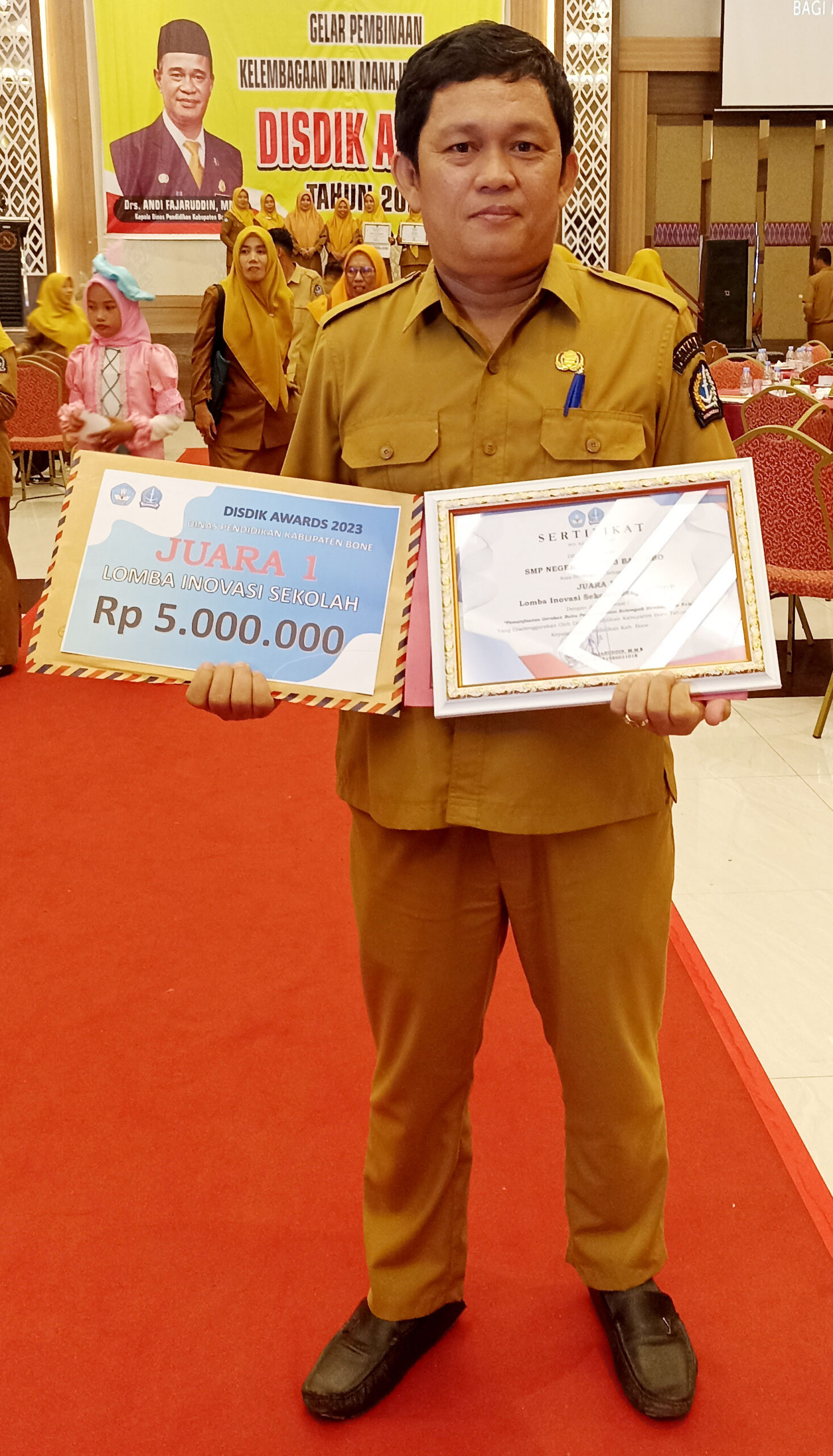 Kisah Sukses Smpn Satap 3 Barebbo, Inovasi 'Magebuk Ele Kele' Antarkan Juara I Lomba Inovasi Sekolah Tingkat Kabupaten