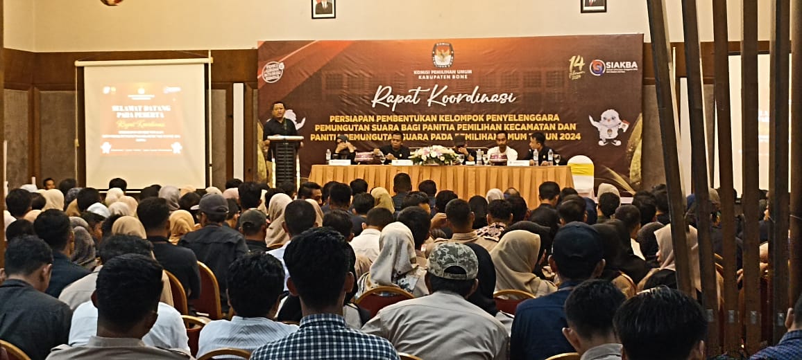 Kpu Bone Rakor Persiapan Pembentukan Kpps Untuk Pemilu 2024