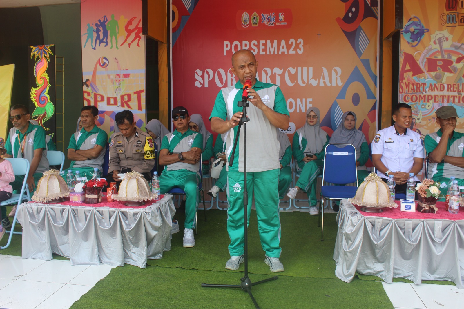 Bangun Semangat Prestasi Dan Sportifitas, Porsema Sman 15 Bone Kombinasikan Lomba Olahraga, Seni, Dan Agama