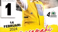 Nurdin Halid Rayakan Malam Tahun Baru Di Bone, Ajak Masyarakat Manfaatkan Hak Demokrasi