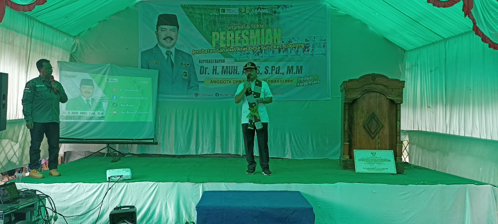 Komitmen Pembangunan Sulawesi Selatan, Dr. H. Muh. Aras Terus Membawa Manfaat Untuk Masyarakat