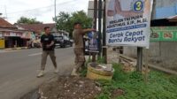 Aturan Pemasangan Apk Ditegakkan, Banner Caleg Di Pohon Dan Tiang Listrik Ditertibkan Satpol Pp