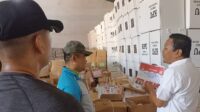Kpu Bone Hadapi Tantangan Distribusi, 530 Dos Surat Suara Caleg Belum Tiba, Kerusakan 148 Surat Suara Presiden