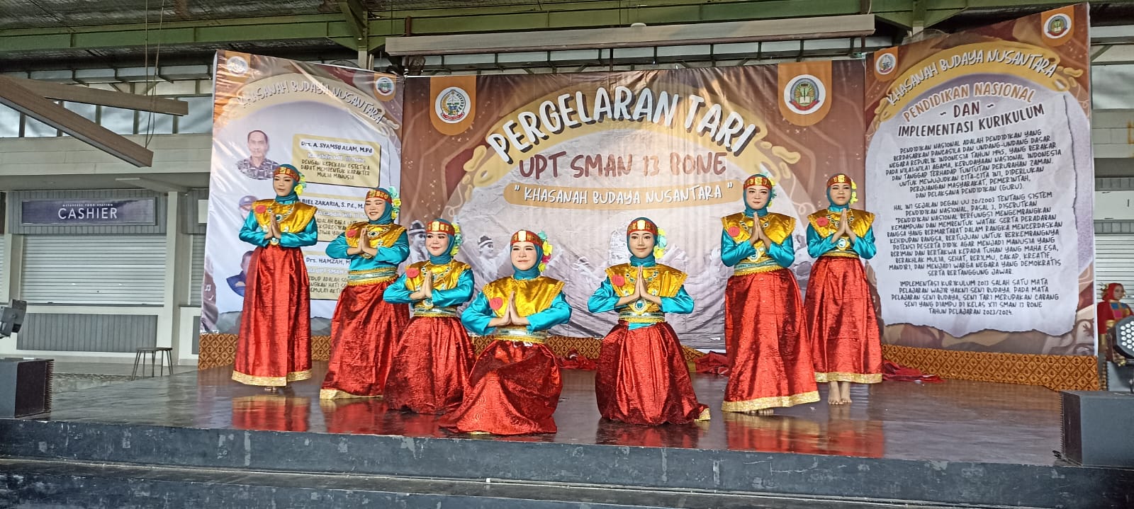 Tradisi Berkesan Sman 13 Bone, Pergelaran Seni 'Khasana Budaya Nusantara' Bangkitkan Semangat Kreativitas Siswa