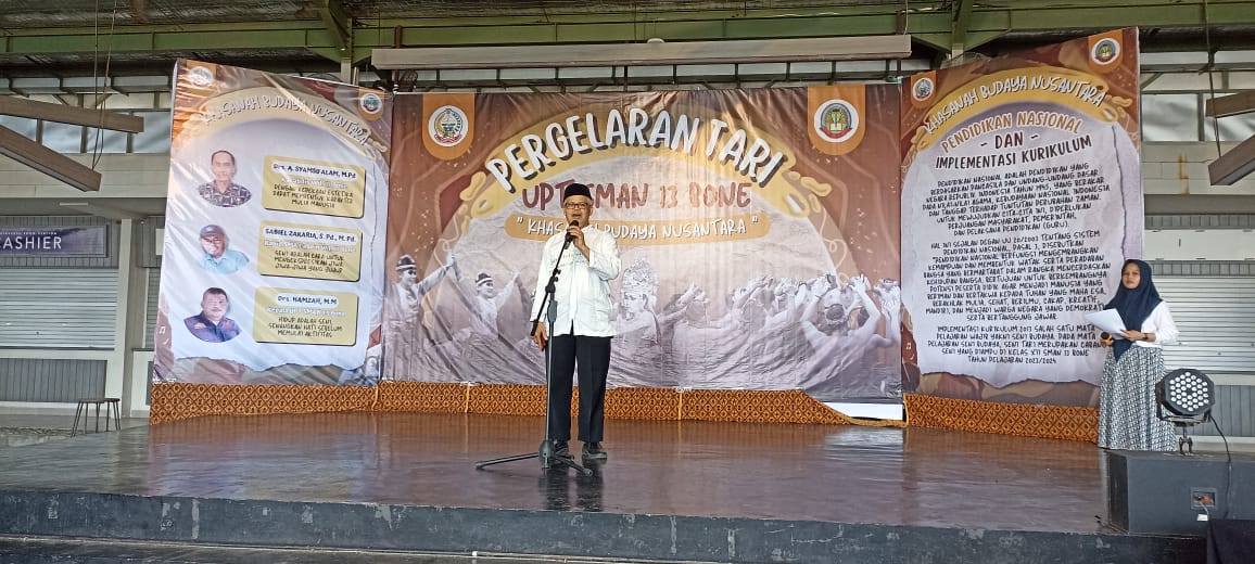 Tradisi Berkesan Sman 13 Bone, Pergelaran Seni 'Khasana Budaya Nusantara' Bangkitkan Semangat Kreativitas Siswa
