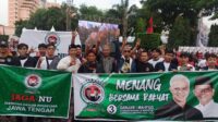 Pantang Mundur Sebelum Tempur, 9 Ribu Relawan Jaga-Nu Jateng Kawal Pemenangan Pasangan Ganjar