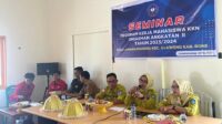 Seminar Program Kerja Kkn Mahasiswa Uniasman Di Desa Lamakkaraseng Dorong Peningkatan Kesadaran Hukum Masyarakat