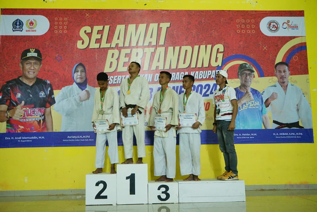 Porkab 2024, Tonra Berjaya Di Kejuaraan Judo Dengan 6 Medali