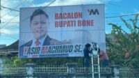 Ribuan Spanduk Yasir Machmud Hiasi Bone, Tanda Keseriusan Menuju Pilkada 2024