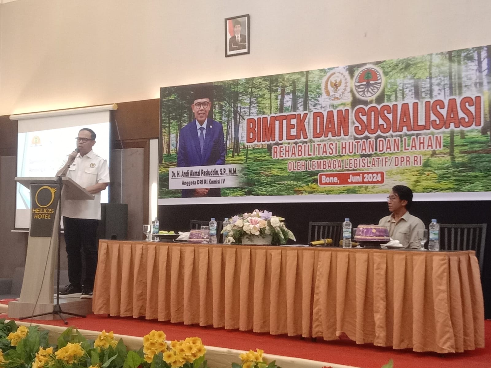 Aap Serukan Kesadaran Lingkungan Dalam Bimtek Rehabilitasi Hutan