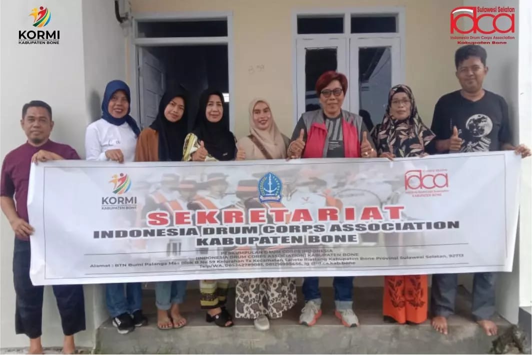 Sekretariat Baru Idca Kabupaten Bone Diresmikan, Membawa Gebrakan Baru Dalam Dunia Drum Corps