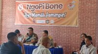 Dr Samahuddin Di Ngopi Bone, Pemimpin Harus Terbuka Dan Mendengar Aspirasi Masyarakat