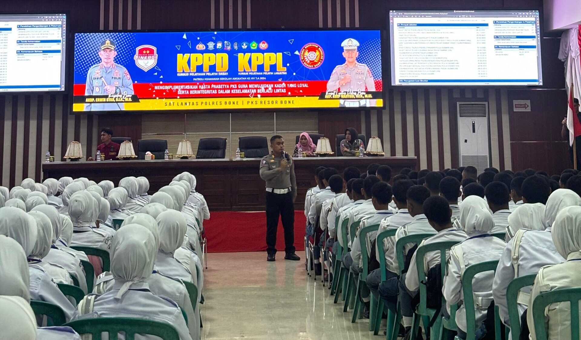 Kursus Pelatihan Patroli Keamanan Sekolah, Satlantas Polres Bone Targetkan Pelajar Sebagai Agen Perubahan