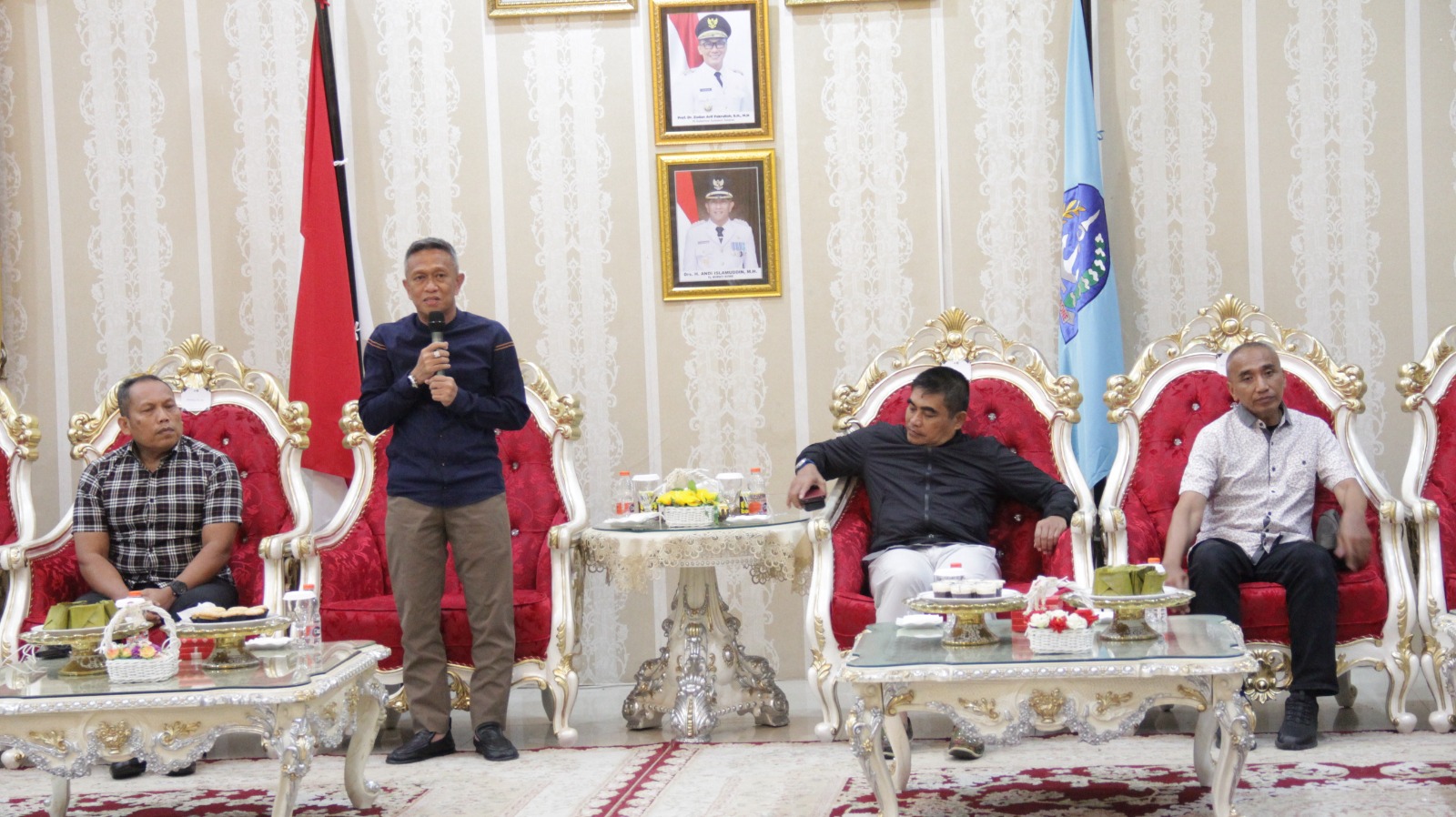 Ramah Tamah Pasis Kkl Dikreg Lxiv Seskoad Dengan Pemda Bone, Membangun Sinergi Untuk Ketahanan Pangan