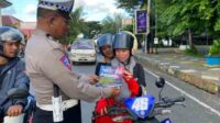 Wujudkan Keamanan Dan Keselamatan, Satlantas Polres Bone Gelar Kampanye Keselamatan Dalam Operasi Patuh 2024