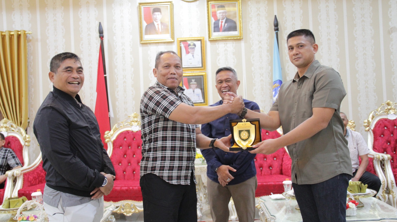 Ramah Tamah Pasis Kkl Dikreg Lxiv Seskoad Dengan Pemda Bone, Membangun Sinergi Untuk Ketahanan Pangan