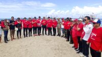 Kibar Merah Putih Di Pesisir Tangkulara, Semangat Nasionalisme Berpadu Dengan Pesona Wisata Bahari