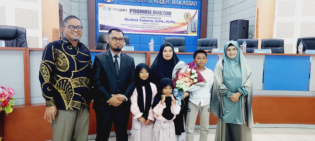 Pejabat Pendidikan Bone, Shabiel Zakaria, Resmi Sandang Gelar Doktor Dengan Nilai 3,8 Di Unm