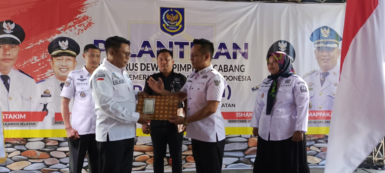 Andi Mappakaya Amier Pimpin Dpc Apdesi Bone, Tekankan Kebersamaan Dan Sinergi