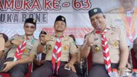 Momentum Hari Pramuka Ke-63, Andi Asman Sulaiman Dan A. Fajaruddin Tunjukkan Soliditas Untuk Bone