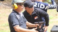 Latihan Menembak Bersama Ashc Iain Bone Dan Brimob Bone, Upaya Sinergi Dan Pengembangan Atlet