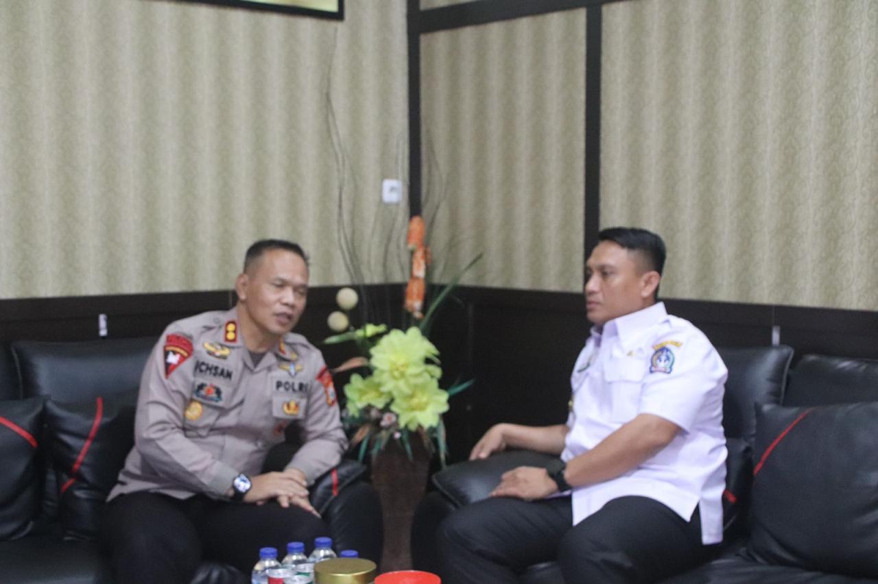 Lawatan Perdana Pj Bupati Bone Ke Mako Brimob, Sinergi Untuk Pilkada 2024 Yang Aman