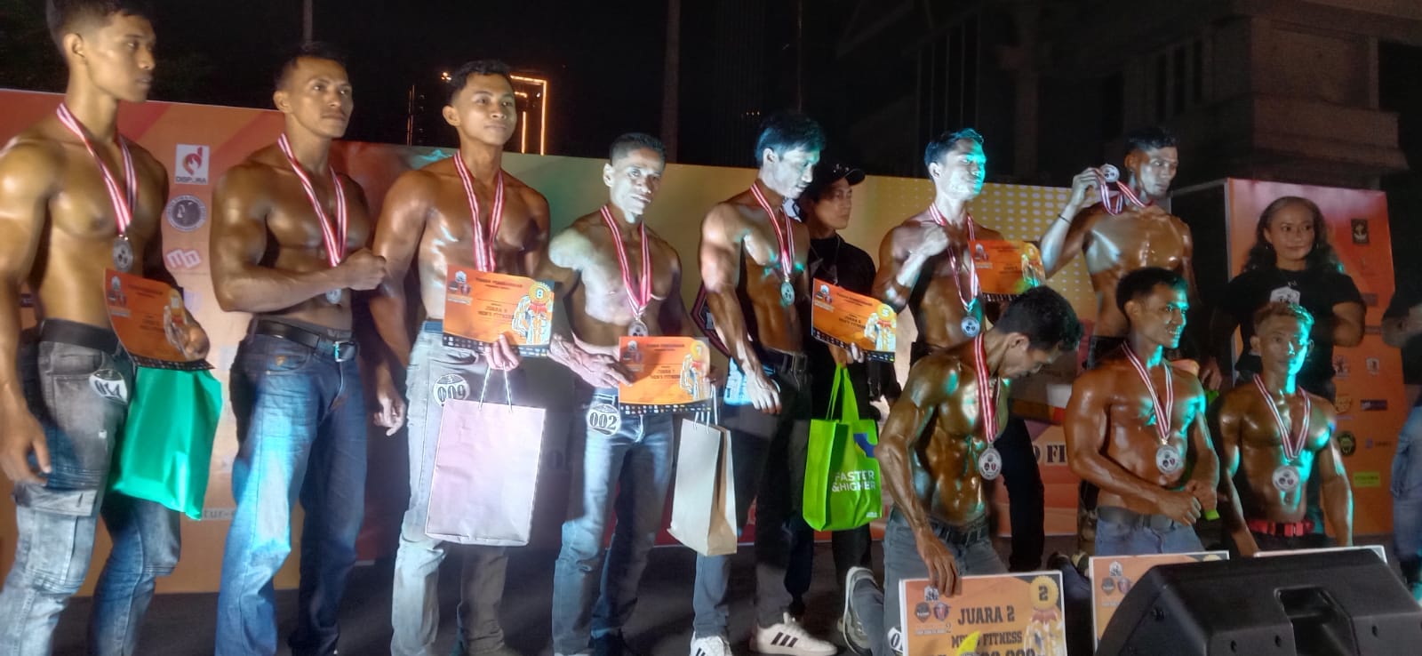 A. Adnan, Bersinar Di Bodycontest Makassar, Siap Tampil Di Balinese Muscle 2024