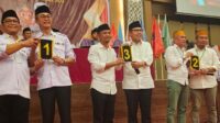 Kpu Bone Tetapkan Nomor Urut Pasangan Calon Bupati, Sipakario Nomor 1, Al In Nomor 2 Dan Beramal Nomor 3