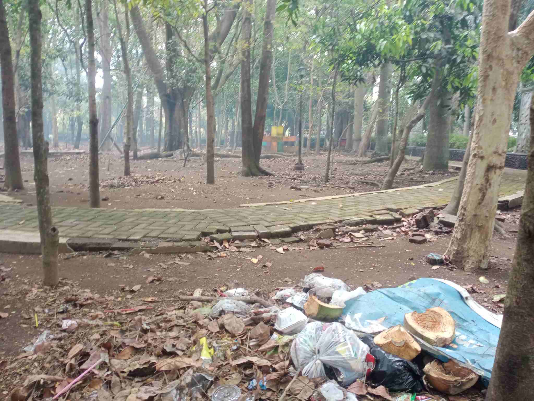 Dituding Tidak Tanggap Akibat Banyak Taman Terbengkalai, Dlh Kota Malang Lagi-Lagi Bungkam