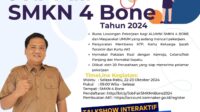 Kesempatan Emas! Jobfair 2024 Smkn 4 Bone Hadirkan 20 Perusahaan Terbaik