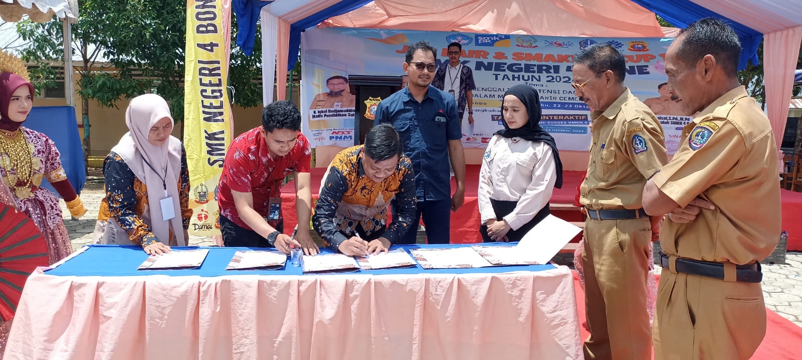 Wujudkan Kolaborasi Dengan Dunia Usaha, Smkn 4 Bone Siap Ciptakan Generasi Siap Kerja