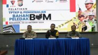 Sat Brimob Polda Sulsel Tingkatkan Kesiagaan Security Hadapi Teror Bom