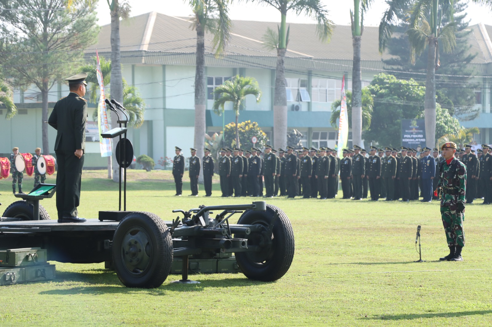 Kapolres Batu Ikut Upacara Hut Tni 