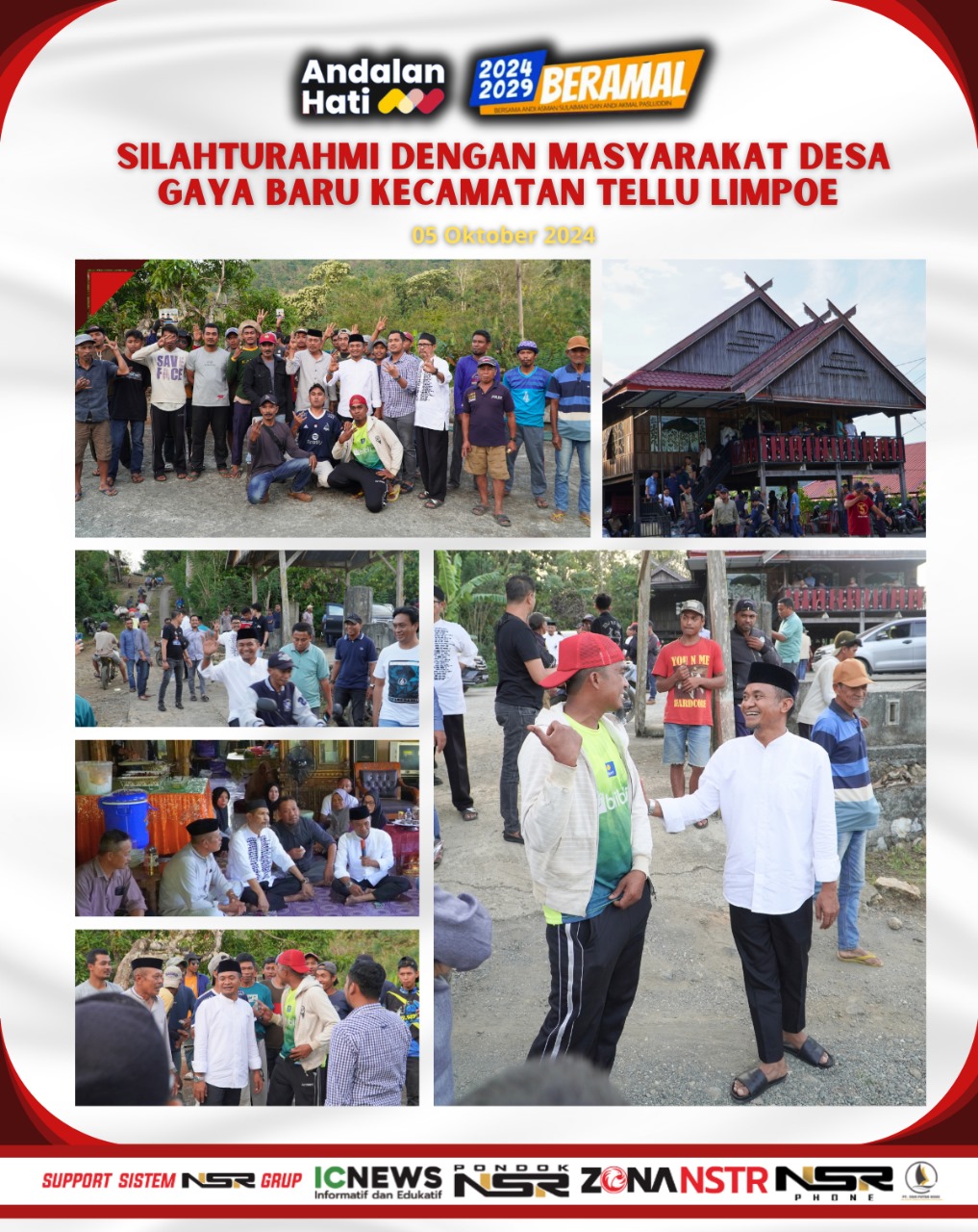 Desa Mattampawalie Siap Dukung Beramal 100 Persen Di Pilkada Bone 2024