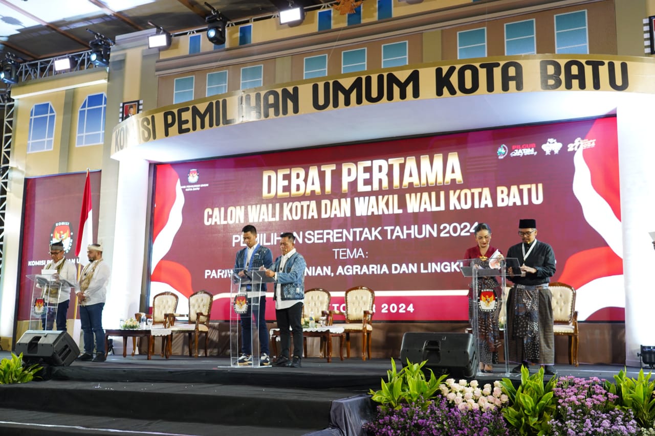 Debat Perdana Calon Walikota Dan Wakil Walikota Batu 