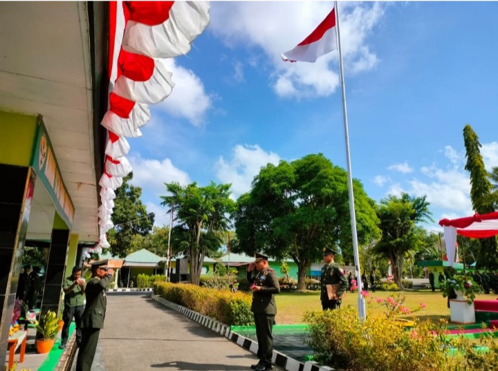 Upacara Peringatan Hut Tni Ke-79 Tingkat Kabupaten Ttu Berlangsung Khidmat
