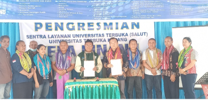 Salut Sentra Layanan Universitas Terbuka Kefa Mnanu Telah Diresmikan