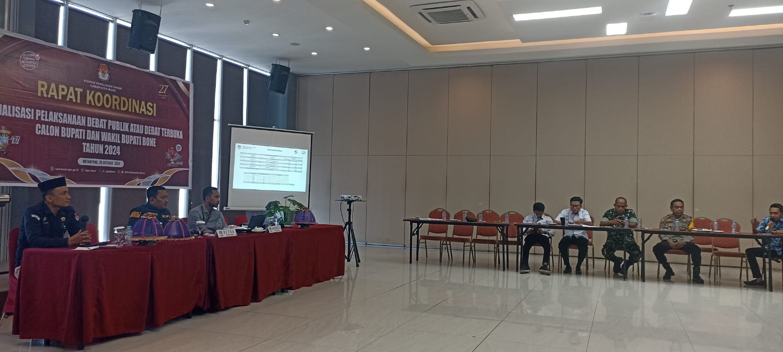 Debat Perdana Pilkada Bone, Kpu Tetapkan Batas 30 Pendukung Per Paslon Untuk Jaga Kondusivitas