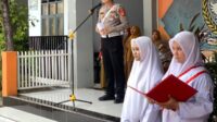 Satlantas Polres Bone Edukasi Pelajar Soal Keselamatan Lalu Lintas Untuk Tekan Angka Kecelakaan