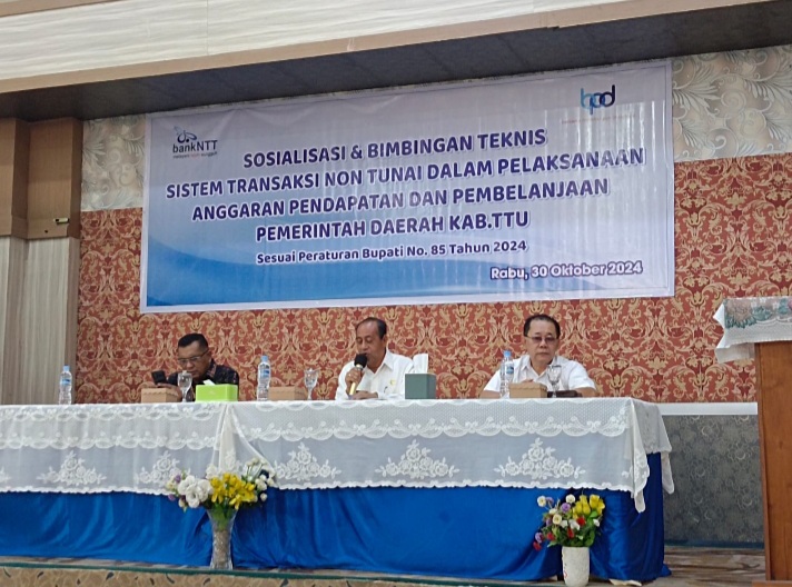 Pemkab Ttu Dan Bank Ntt Kefamenanu Kolaborasi Sosialisasikan Transaksi Non Tunai