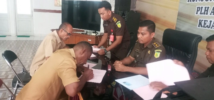 Kejari Ttu Eksekusi 88 Item Barang Bukti Kasus Dana Desa Nonotbatan