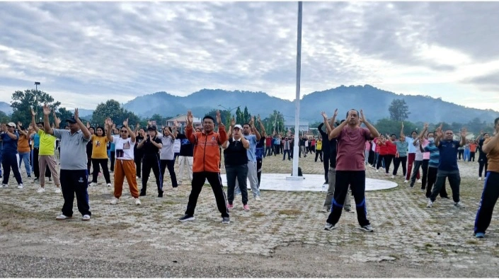 Jumat Sehat, Wabup Ttu Tekankan Kedisiplinan Dan Motivasi Asn