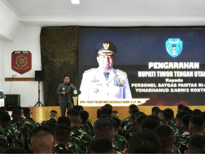 Bupati Ttu Tanamkan Semangat Budaya Kepada Prajurit Tni: “Datang Sebagai Penjaga, Pulang Sebagai Keluarga”