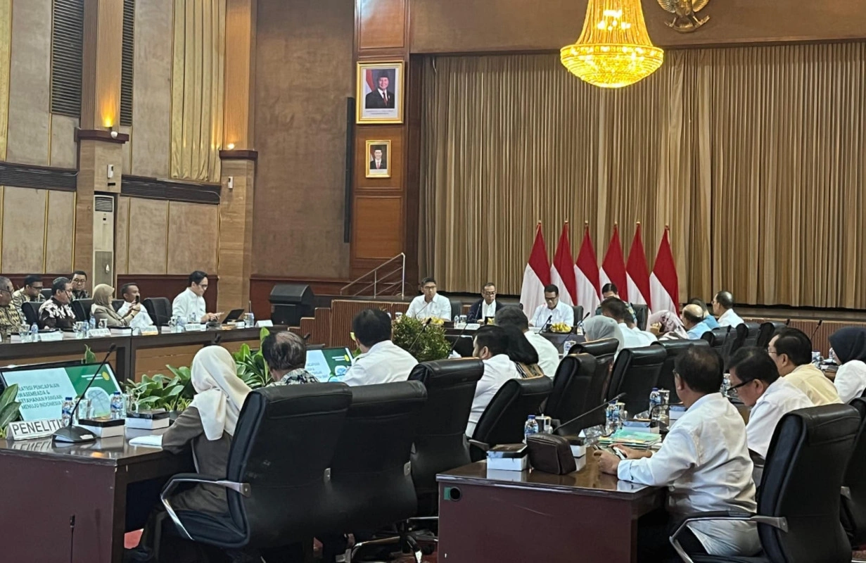 Bupati Bone Hadiri Rapat Strategis Ketahanan Pangan Nasional Di Kementan