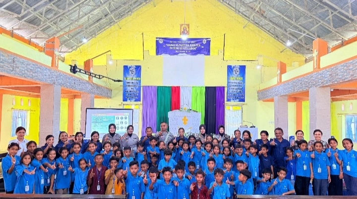 Kolaborasi Satlantas Polres Ttu Dan Yayasan Gmit Inggareo Mewujudkan Generasi Sadar Lalu Lintas