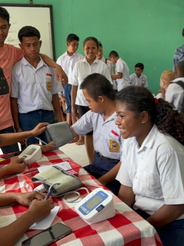 Pt. Adi Citra Sentosa Dan Mitra Gelar Pengobatan Gratis Di Slb Benpasi